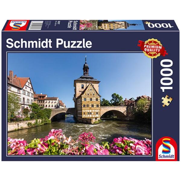 Sestavljanka puzzle 1000 delna Schmidt Bamberg Bavarska