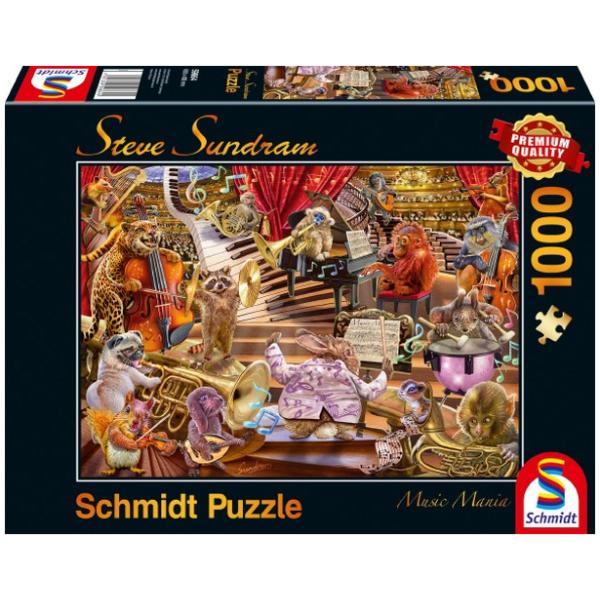 Sestavljanka puzzle 1000 delna Schmidt Sundram Glasba