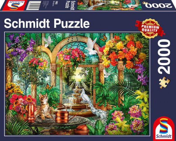 Sestavljanka puzzle 2000 delna Schmidt Atrij