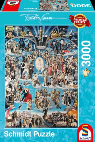Sestavljanka puzzle 3000 delna Schmidt Casaro Hollywood XXL